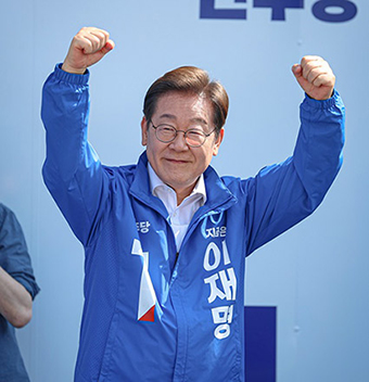 ▲ 이재명 더불어민주당 후보가 21대 대통령 선거를 앞두고 유세에 나서고 있다. 사진제공 = 이재명 캠프