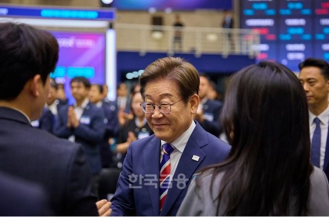 이재명 대통령이 지난 11일 한국거래소에 방문했다./ 사진 = 이재명 대통령 인스타그램 갈무리