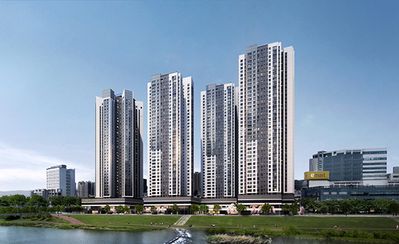 ▲ 해링턴 스퀘어 리버파크 투시도. 사진제공 = 효성중공업