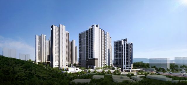 춘천 동문 디 이스트 어반포레 투시도./사진제공=동문건설