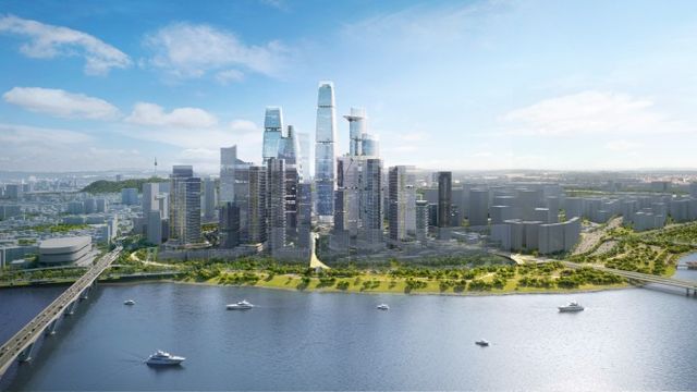 용산국제업무지구 조감도./사진제공=용산구