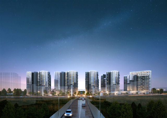 래미안 엘라비네 투시도./사진제공=삼성물산 건설부문