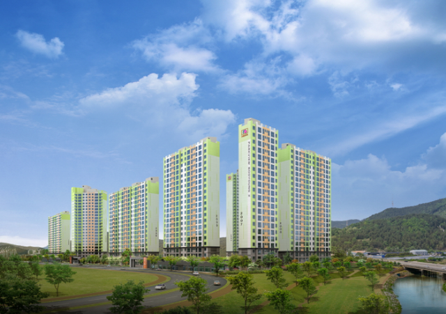 광양목성 파크뷰 부영 투시도./사진제공=부영