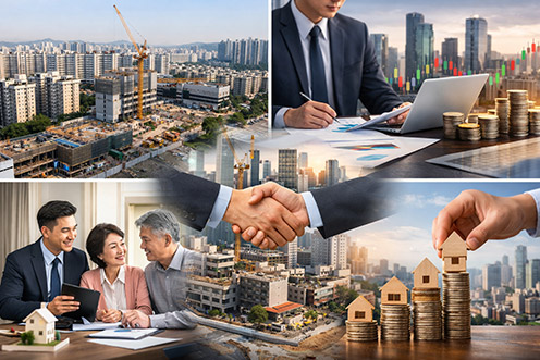 ▲ 부동산 신탁 산업의 변화. 사진 = AI 생성 이미지