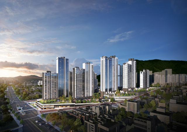 엄궁역 트라비스 하늘채 투시도./사진제공=코오롱글로벌