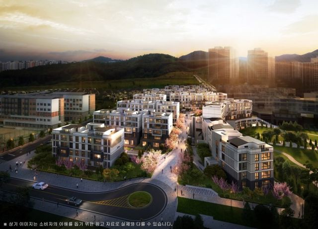 동탄 그웬 160 조감도./사진제공=한토건설