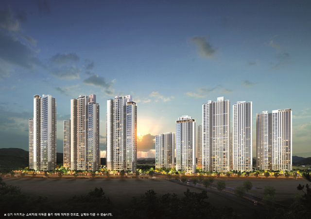 도안자이 센텀리체 투시도./사진제공=GS건설