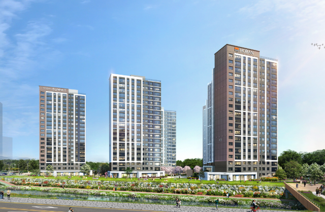 첨단3지구 A7블록 ‘호반써밋 첨단3지구’ 투시도./사진제공=호반건설