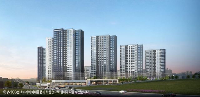 두산위브 트리니뷰 구명역 투시도./사진제공=두산건설