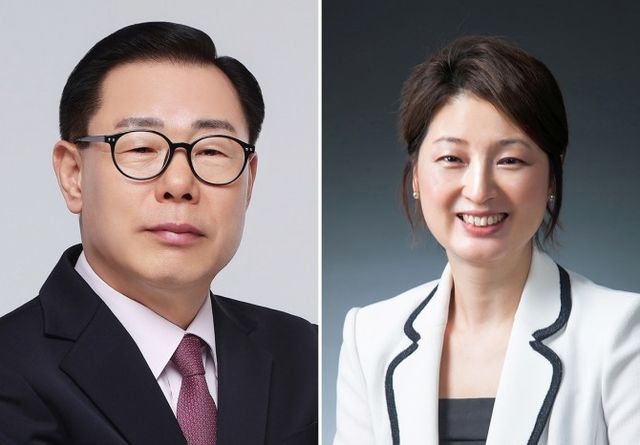 오천진 1선거구 후보(왼쪽), 최유희 2선거구 후보./사진=중앙선거관리위원회