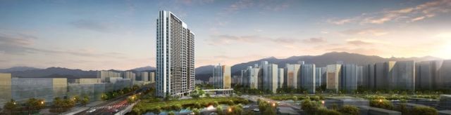 춘천리버뷰 아이파크 투시도. /사진제공=IPARK현대산업개발