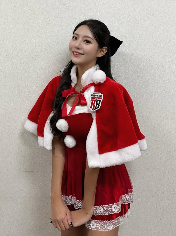 김이서 치어리더. 김이서 인스타그램 캡쳐. DB재판매 금지.