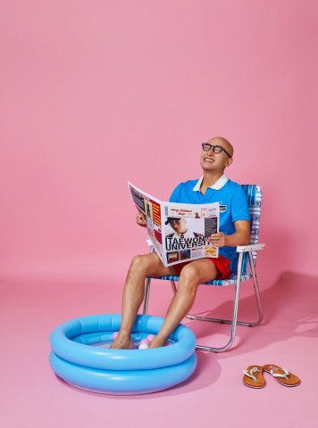 방송인 홍석천이 콘텐츠+커머스형 온라인 쇼핑몰 ‘홍마담샵’을 재론칭한다