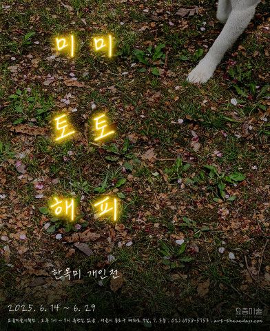 전시장에서 펼쳐지는 산책의 연출은 작가가 과거 음악회에서 무대를 가로지르며 연주했던 퍼포먼스를 연상시킨다. 관람객의 걸음을 통해 숫자가 스쳐 지나가도록 하는 이 연출은, 삶의 반려자인 개들과 함께했던 산책의 기억을 몽환적으로 재현한다