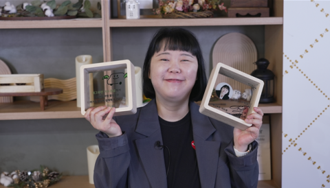 개그우먼 이수경이 장애인 여행 활성화를 위한 초록여행 응원릴레이 5호로 참여했다