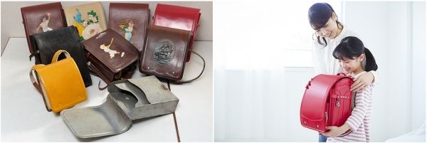 과거 란도셀과 현재의 란도셀 / 세이반(SEiBAN) 홈페이지 갈무리