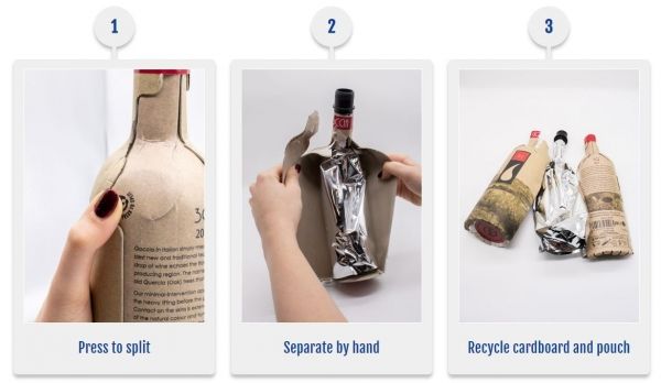 프루걸 재활용 방법 / 프루걸팩(frugalpac) 홈페이지 갈무리