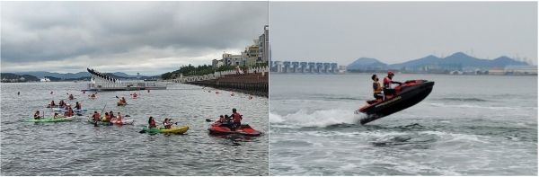 목포 해양레포츠 무료체험 / 목포시청 제공