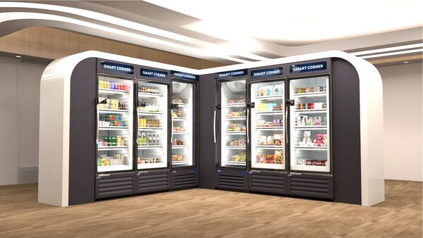 CJ프레시웨이-CRK '스마트 코너' 설치 예시 이미지