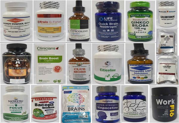 유해성분이 확인된 뇌기능개선 해외직구식품들 /식품의약품안전처