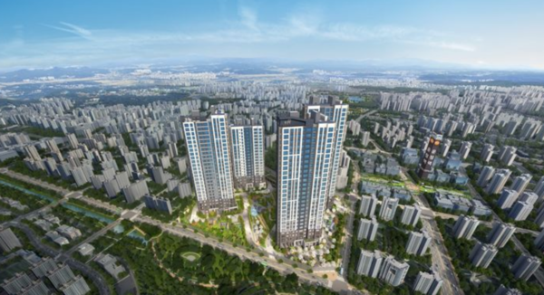 파주운정 풍경채 조감도 /제일건설