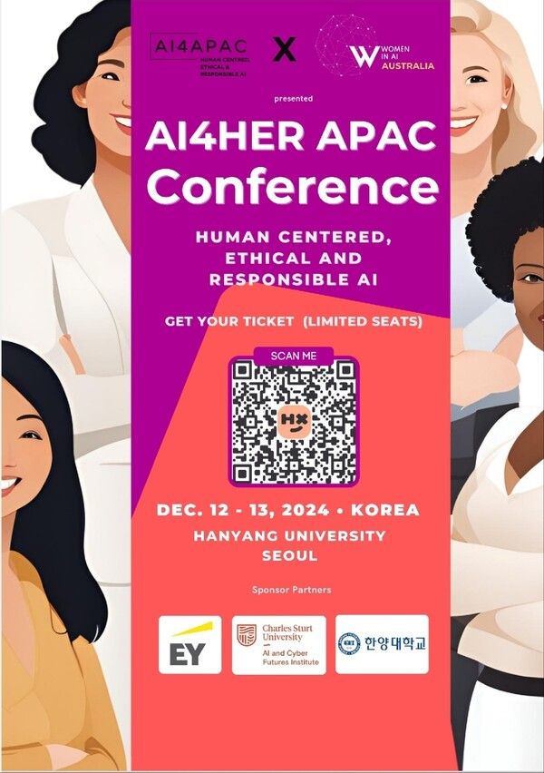 AI4HER APAC 컨퍼런스 포스터