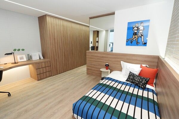 'H-모듈러 랩' 기숙사 모듈 /현대엔지니어링 제공