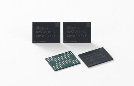 &nbsp;SK하이닉스가 양산에 돌입한 세계 최고층&nbsp;321단 낸드 신제품 /&nbsp;SK하이닉스 제공