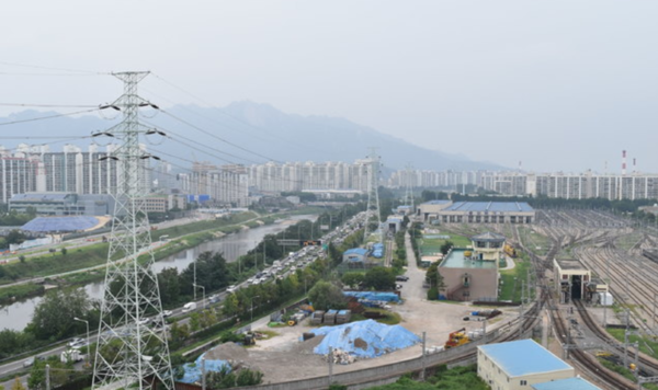 서울 노원구 특고압 송전선로. 2019 /사진=노원구