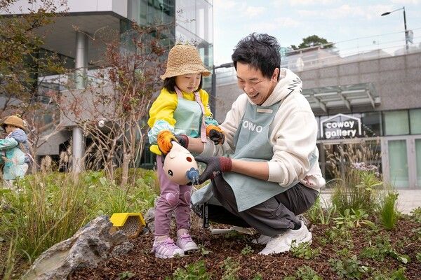 코웨이,&nbsp;도심 속 생물다양성 보전 위한&nbsp;‘코웨이 생태숲&nbsp;1호’&nbsp;조성 /코웨이 제공