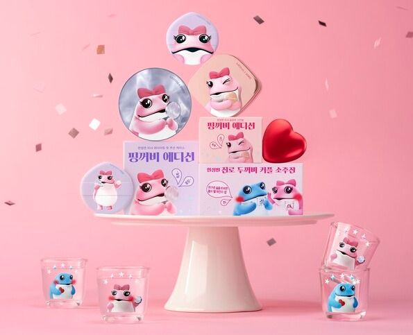 진로X미샤 협업 제품 이미지 /하이트진로 제공