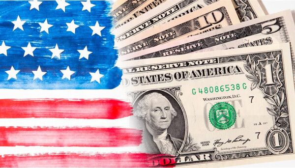 성조기와 달러 이미지 / 출처 - 프리픽 ⓒ포인트경제CG