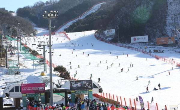 강원 홍천군 소노 비발디파크 스키장 (사진을 기사와 직접적 관련 없음) /사진=뉴시스