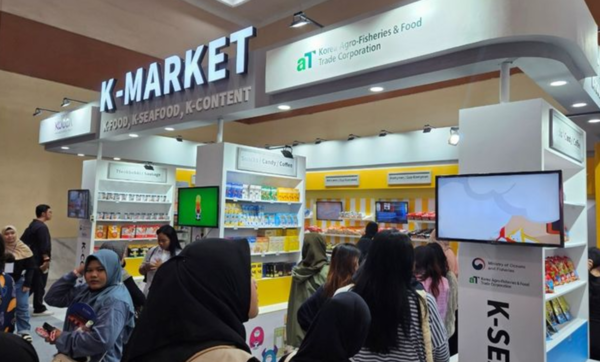 농림축산.식품부와 한국농수산식품유통공사(aT)는 지난달 인도네시아 자카르타에서 범부처 협력 행사로 개최한 '2024년 인도네시아 K-엑스포'를 성황리에 마쳤다. /사진=aT&nbsp;