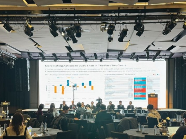 나이스신용평가과 에스엔피(S&P)가 4일 서울 여의도에서 언론 세미나 공동 개최 / 나이스신용평가 제공 (포인트경제)