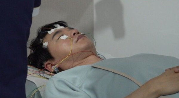 배우 김승수가 치매 검사를 받고 있다. /SBS TV 예능프로그램 '미운 우리 새끼' 영상 캡처 (포인트경제)