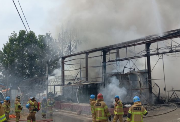 화재 현장 /경기도소방재난본부 제공&nbsp;