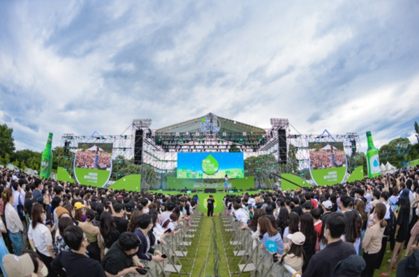 &nbsp;'2022 이슬라이브 페스티벌' /사진=뉴시스