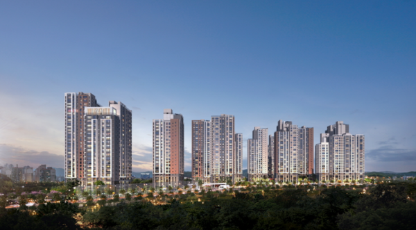 용인&nbsp;둔전역&nbsp;에피트&nbsp;투시도 /HL디앤아이한라