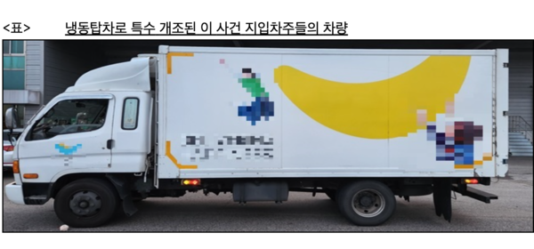 냉동탑차로&nbsp;특수&nbsp;개조된&nbsp;이&nbsp;사건&nbsp;지입차주들의&nbsp;차량 /공정거래위원회