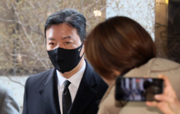 김성훈 대통령경호처 차장이 지난 17일 서울 서대문구 경찰청 국가수사본부 특별수사단(특수단)에 출석하고 있다. /사진=뉴시스