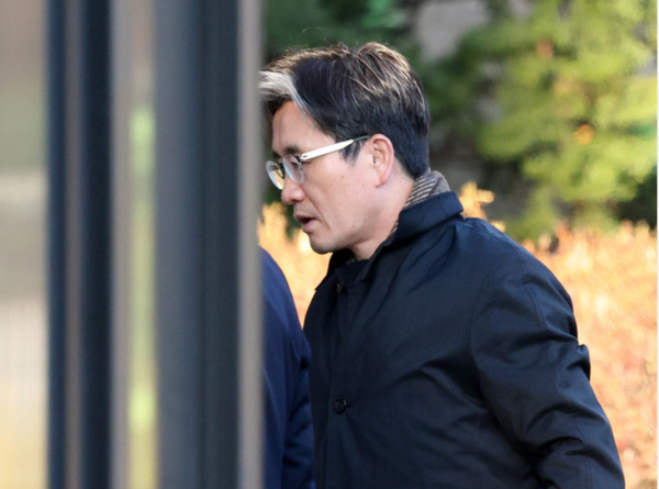 오동운 고위공직자범죄수사처(공수처) 처장이 7일 오전 경기 과천시 공수처로 출근을 하고 있다. /뉴시스