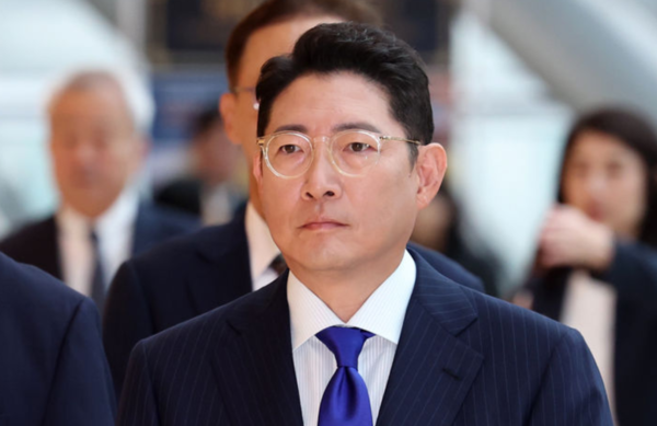 조현준 효성 회장이 2024년 10월 18일 오전 서울 영등포구 한국경제인협회 컨퍼런스센터에서 열린 제31회 한일재계회의에 참석하고 있다. /사진=뉴시스