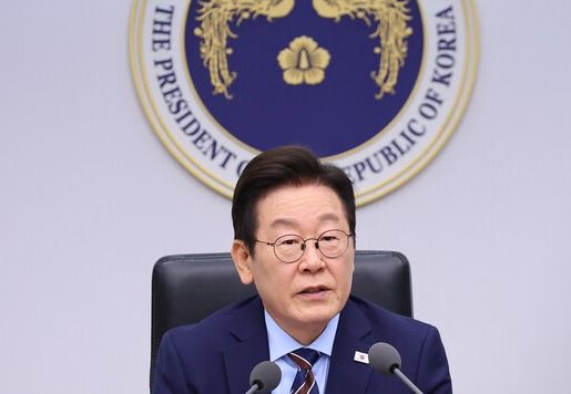 이재명 대통령이 지난 2일 서울 용산 대통령실 청사에서 열린 수석보좌관회의에서 발언하고 있다. /사진=뉴시스