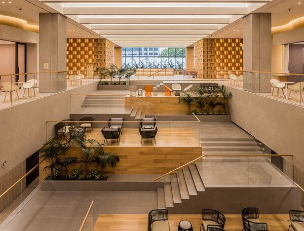 현대모비스 의왕연구소 1층&nbsp;/현대엔지니어링 제공