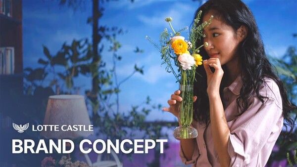 롯데건설의 유튜브 채널 ‘오캐롯캐’의 브랜드 컨셉 썸네일