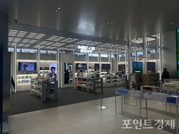 올리브영N 성수 '맨즈 에딧' 존 (포인트경제)