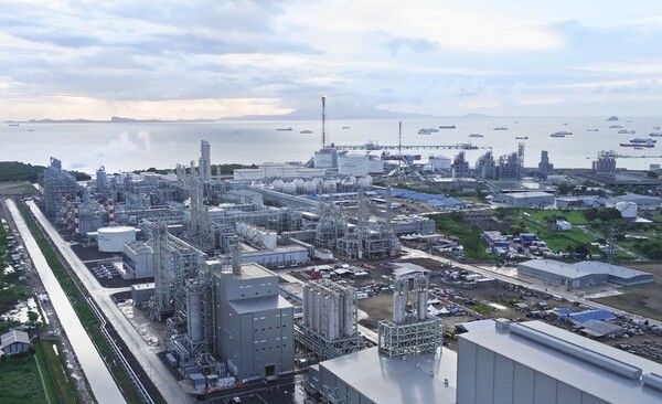 롯데케미칼 인도네시아(LCI) 석유화학단지 전경&nbsp;/롯데케미칼 제공