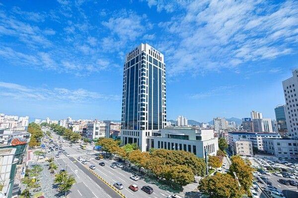 전북은행 본사 전경