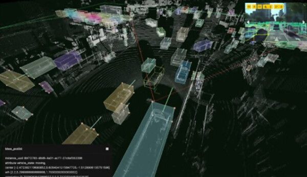 자율주행 차량용 카메라-라이다-레이더 융합형 3D 동적객체 검출 추적 학습 데이터 /카카오모빌리티 제공